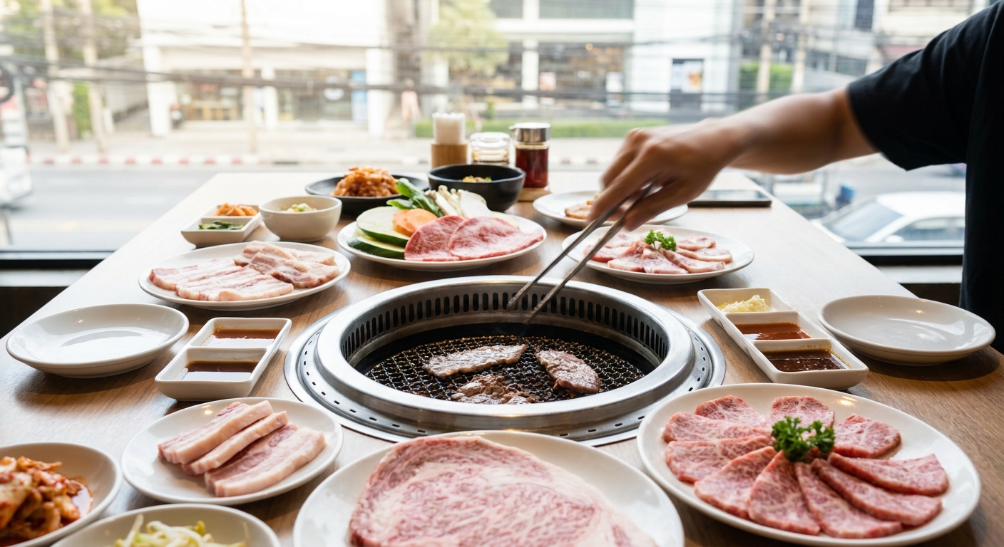 Yakiniku buffet restaurants for meat lovers Bangkok