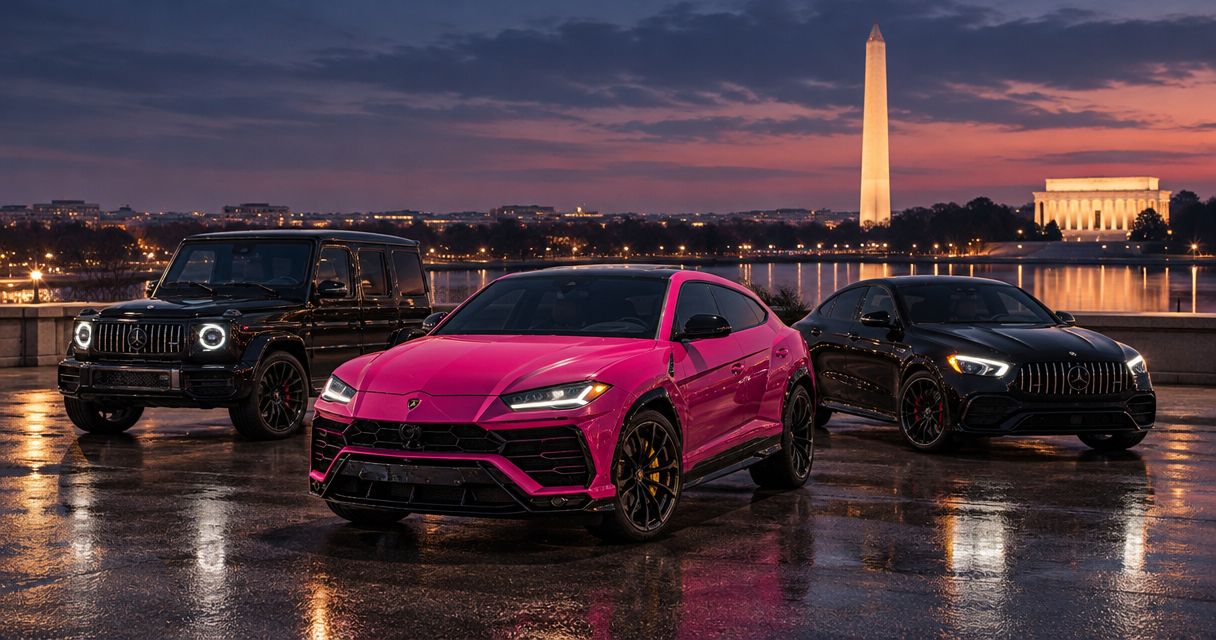 Best 5 luxury cars to rent for a DC date night in 2026