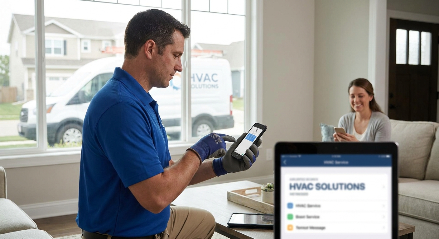 Business SMS service for HVAC companies