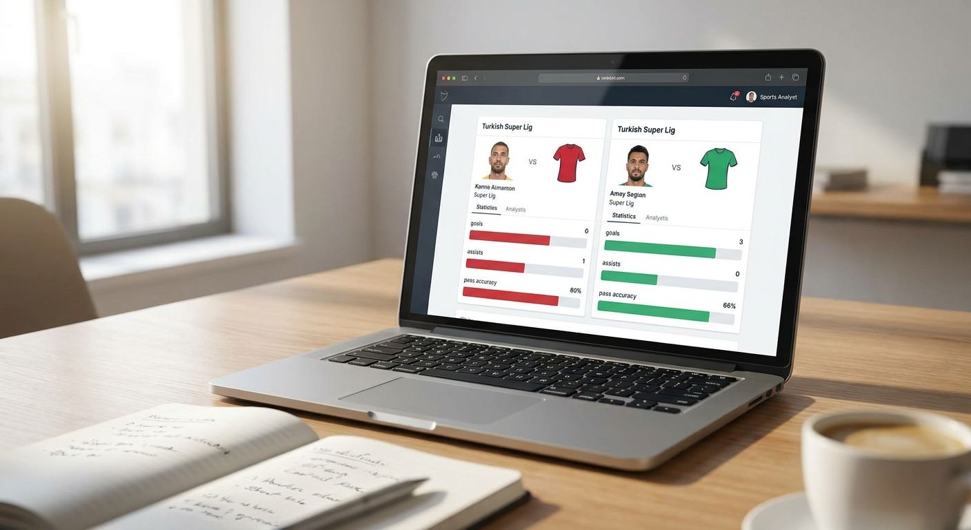 How to compare Super Lig player stats side by side
