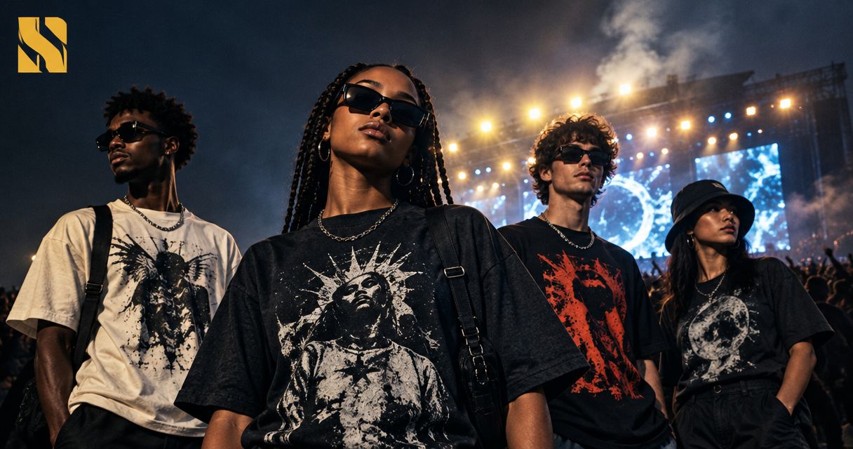 Best streetwear graphic tees for concert looks in 2026