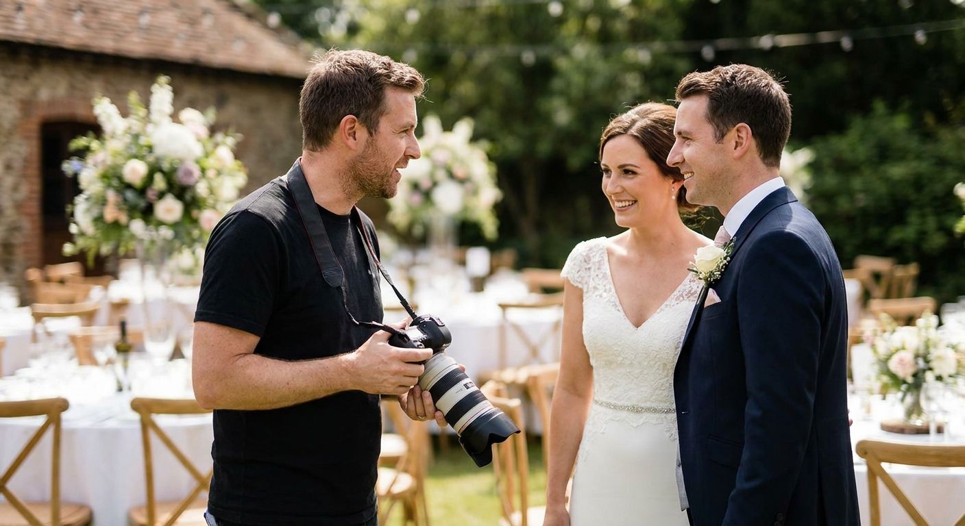 How to book a wedding photographer on short notice