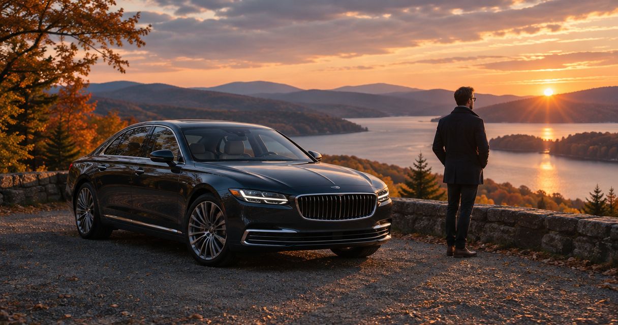 Best luxury cars for a quiet weekend in upstate New York