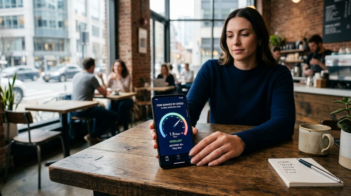 Best esim plans ranked by data speed in 2026