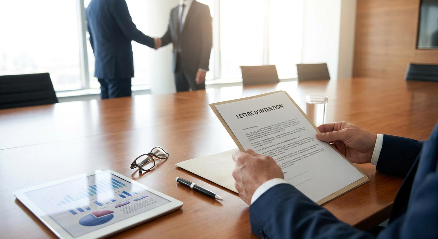 Lettre d'intention pour opérations de fusion-acquisition