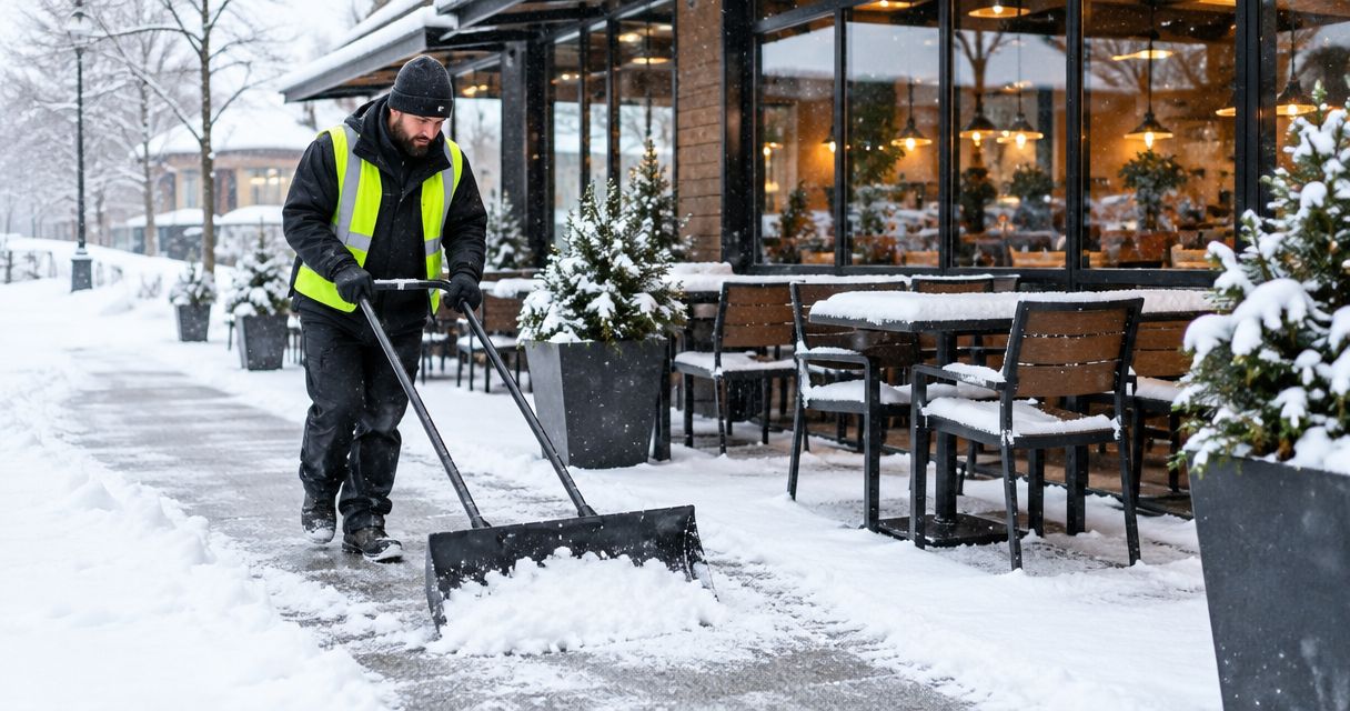 Snow removal for restaurants: complete 2026 guide