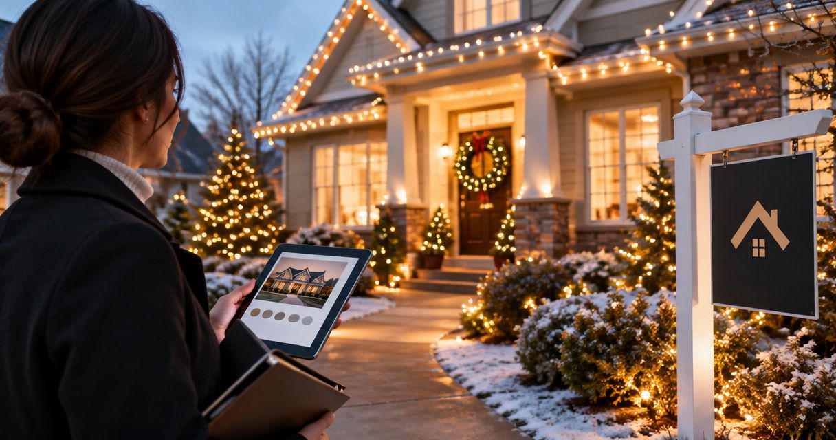 Christmas lighting for real estate agents and home stagers: complete 2026 guide