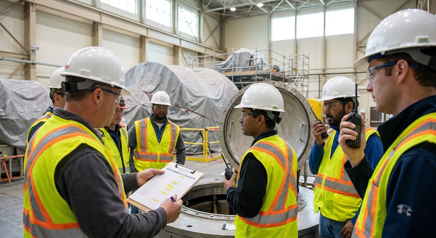 Safety staffing for nuclear power plant outages
