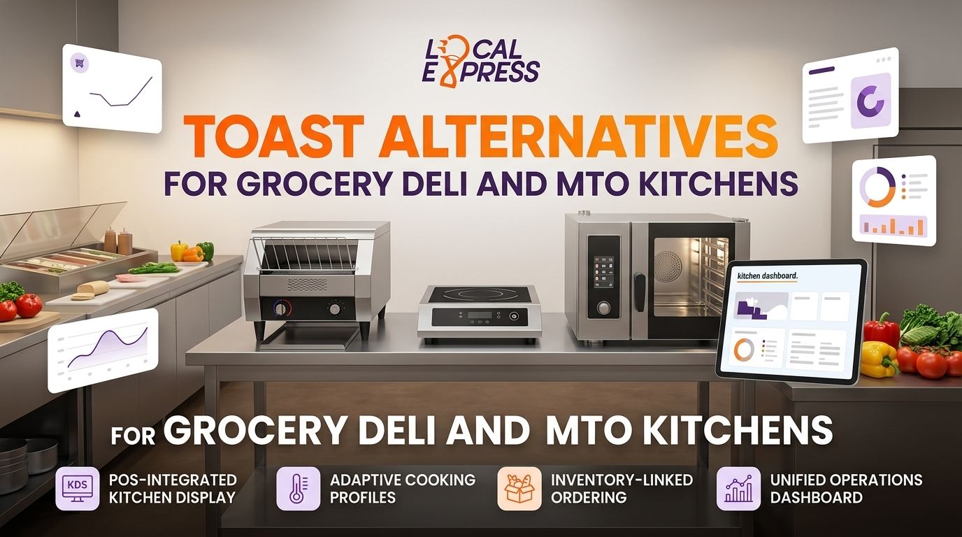 Toast alternatives for grocery deli and MTO kitchens