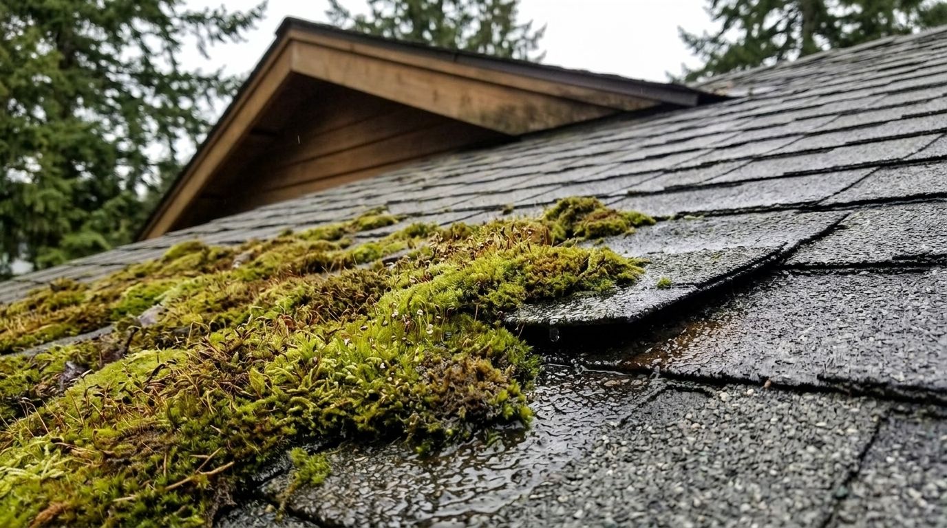 Can moss cause a roof to leak?