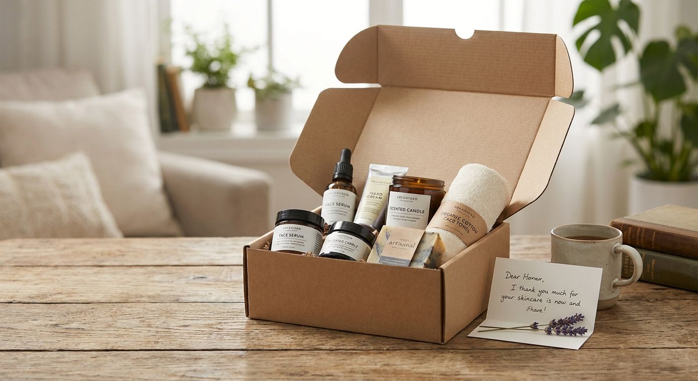 Skincare gift set for teachers
