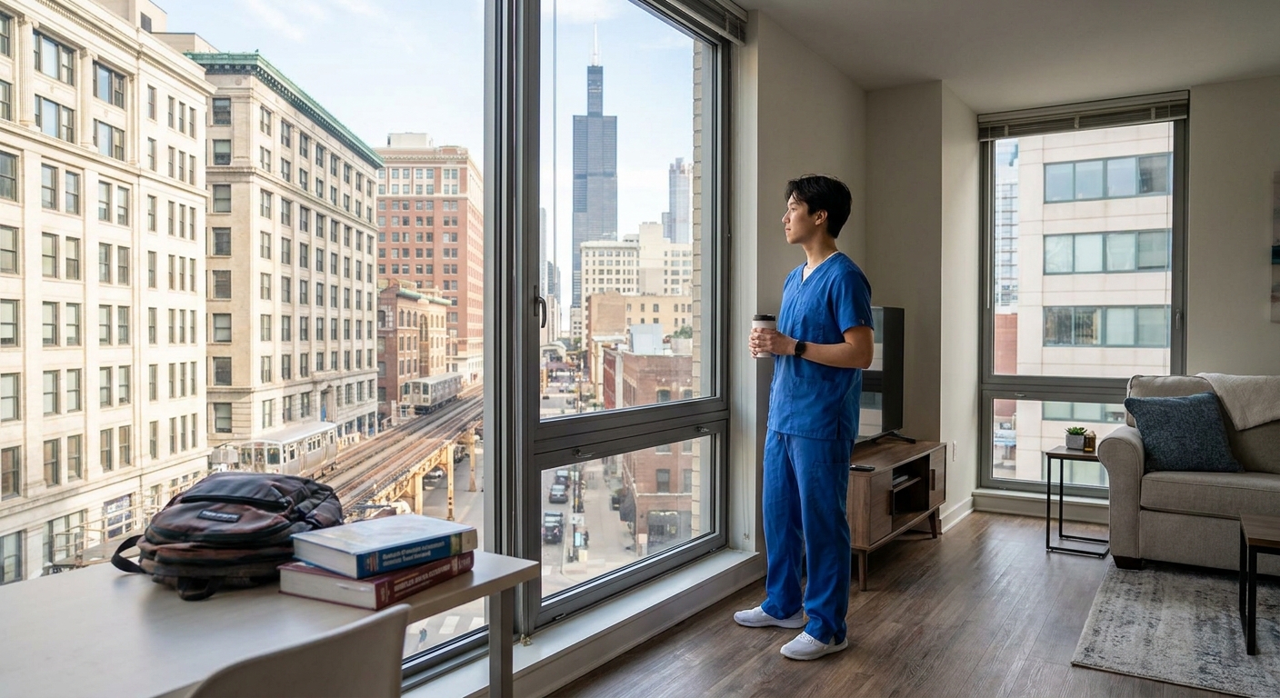 Apartments for medical residents near downtown Chicago