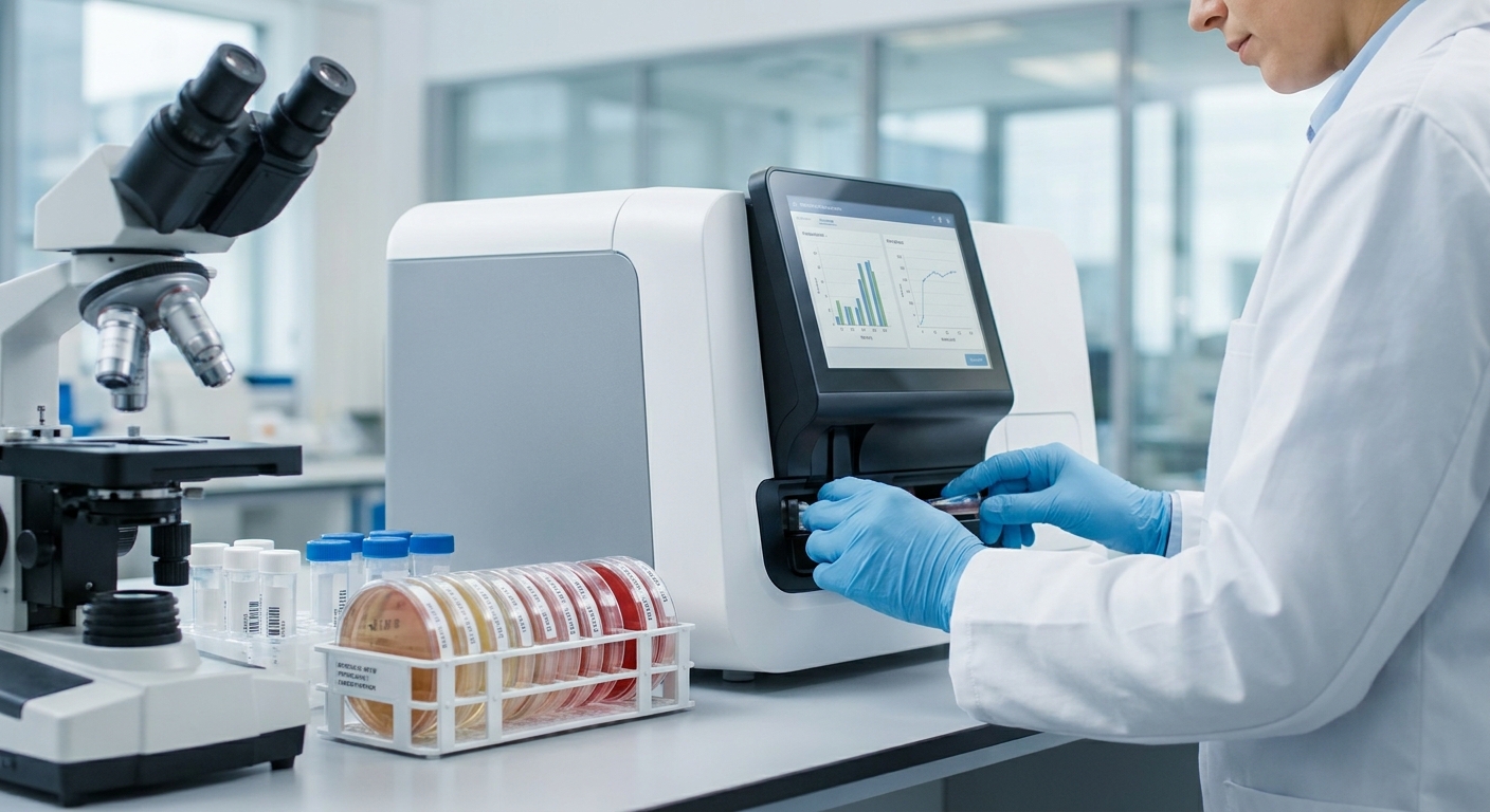 Microbial identification for pharmaceutical quality control