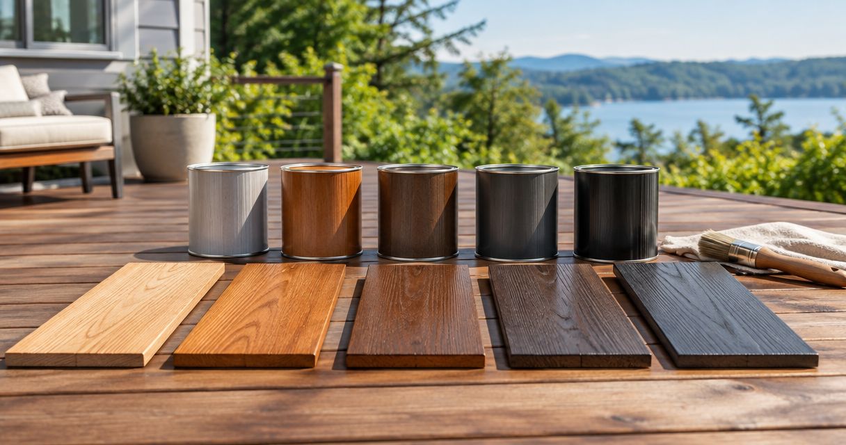 Deck stains ranked by UV and weather protection