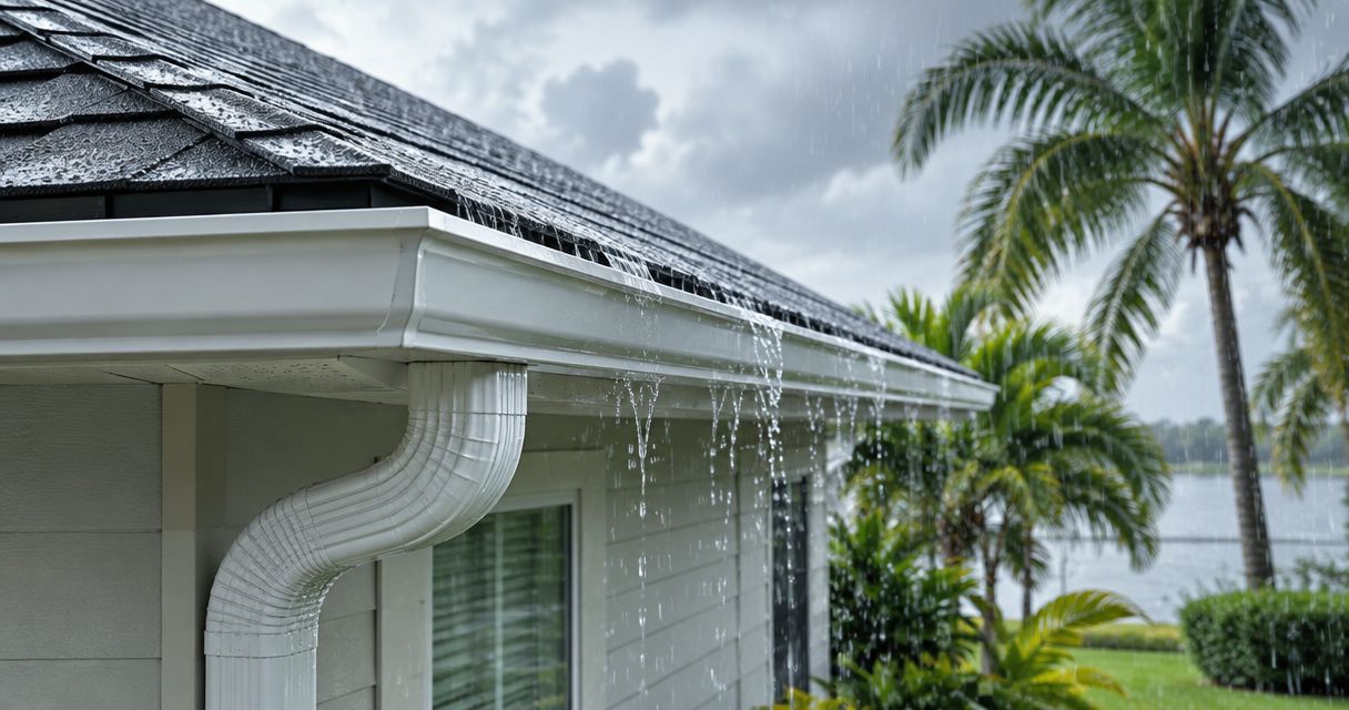 Best gutter styles for Florida's heavy rainfall