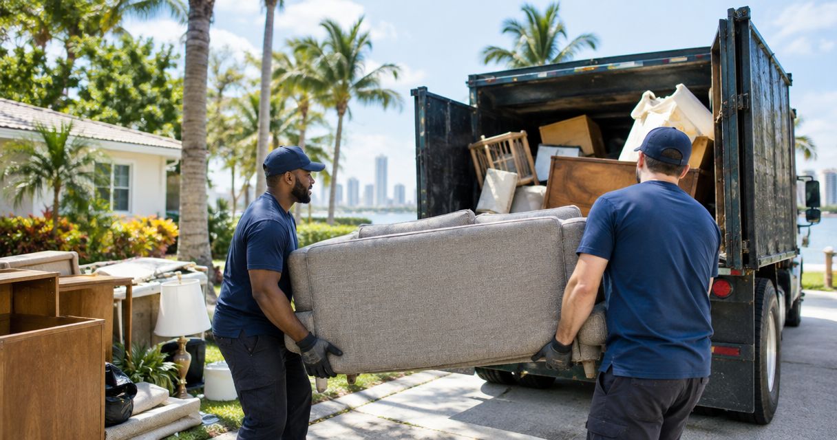 Best junk removal companies in West Palm Beach 2026