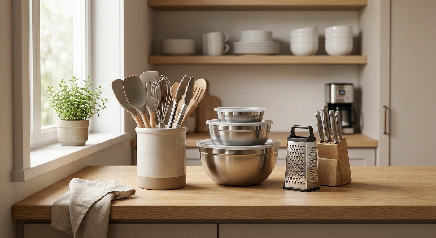 Kitchen gadgets set for small kitchens