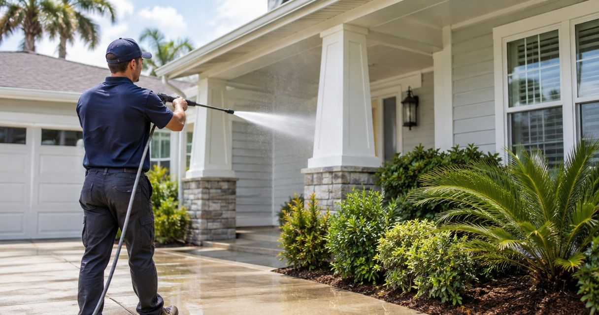 Pressure washing for Nassau County homes going on the market