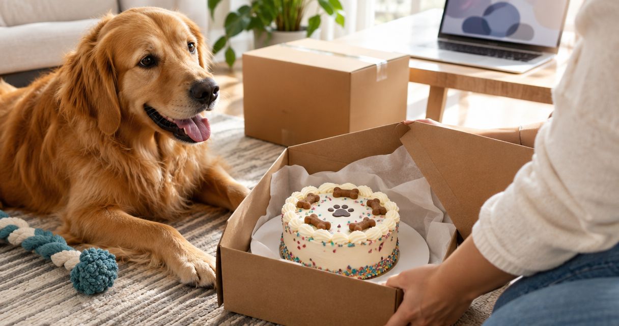 Order to doorstep: how dog cake shipping works nationwide in 2026