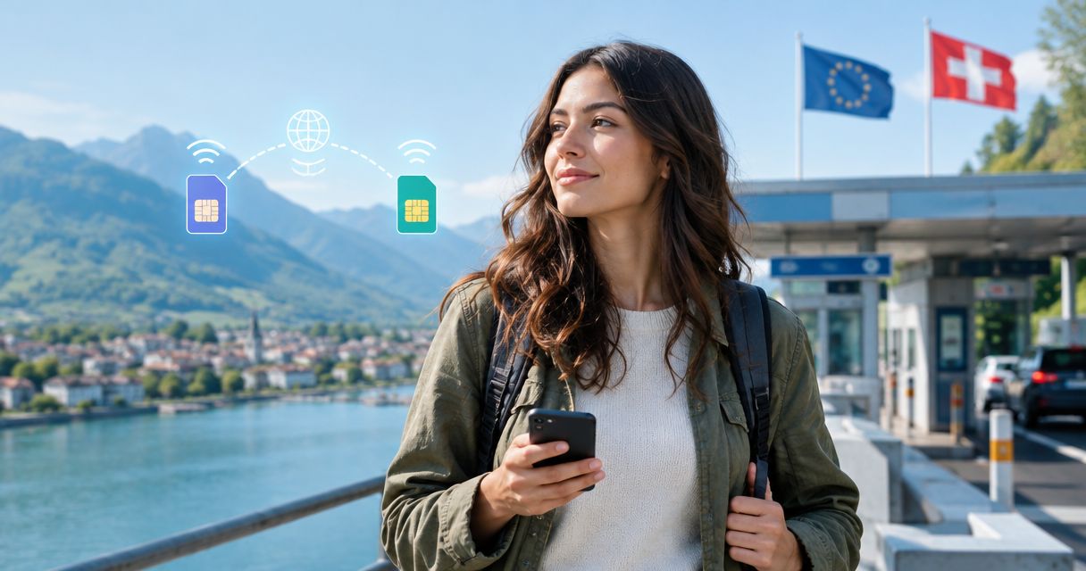 Automatically switch esim plans when you cross a border