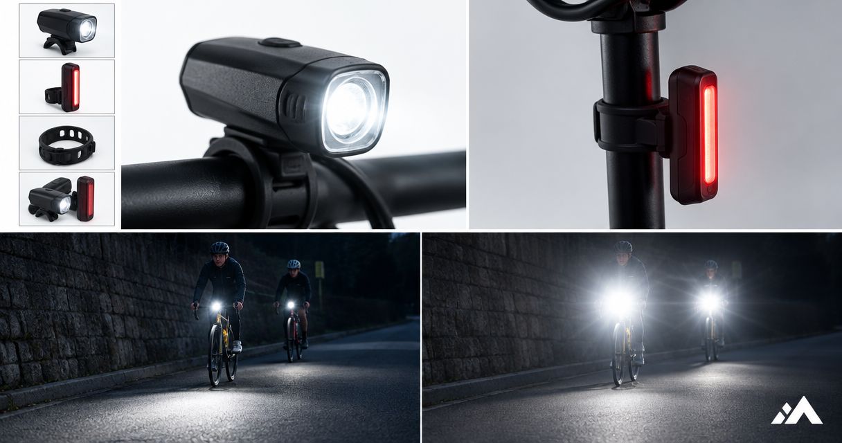 How to aim bike lights without dazzling other riders