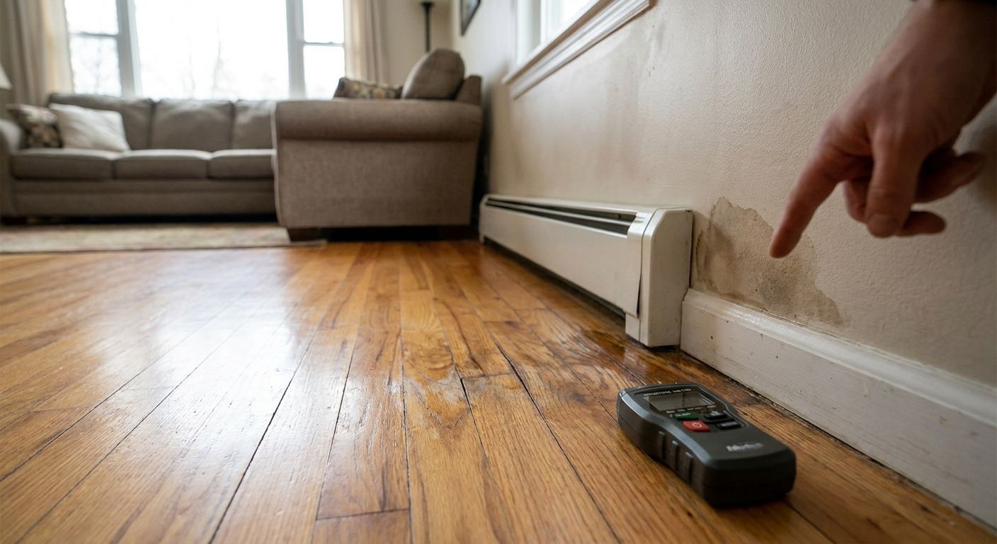 How to tell if you have a slab leak