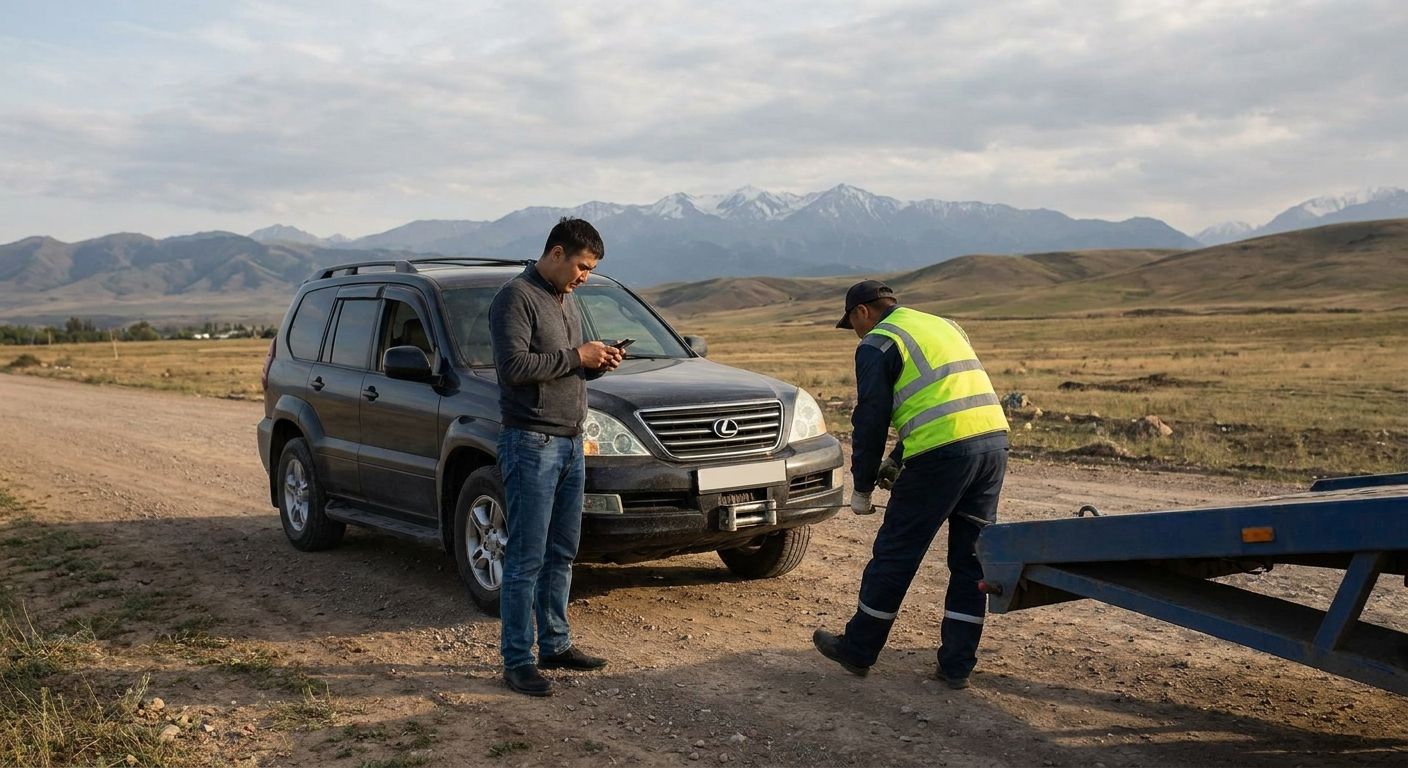 Best emergency roadside assistance apps for Kazakhstan drivers