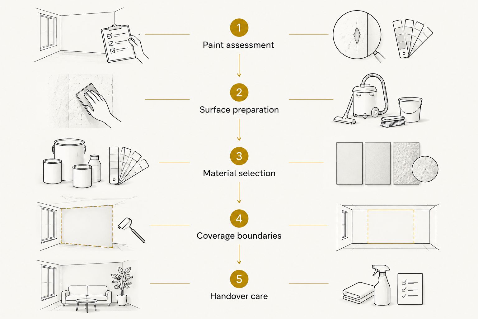 Five stages for comparing detailing and paint protection proposals