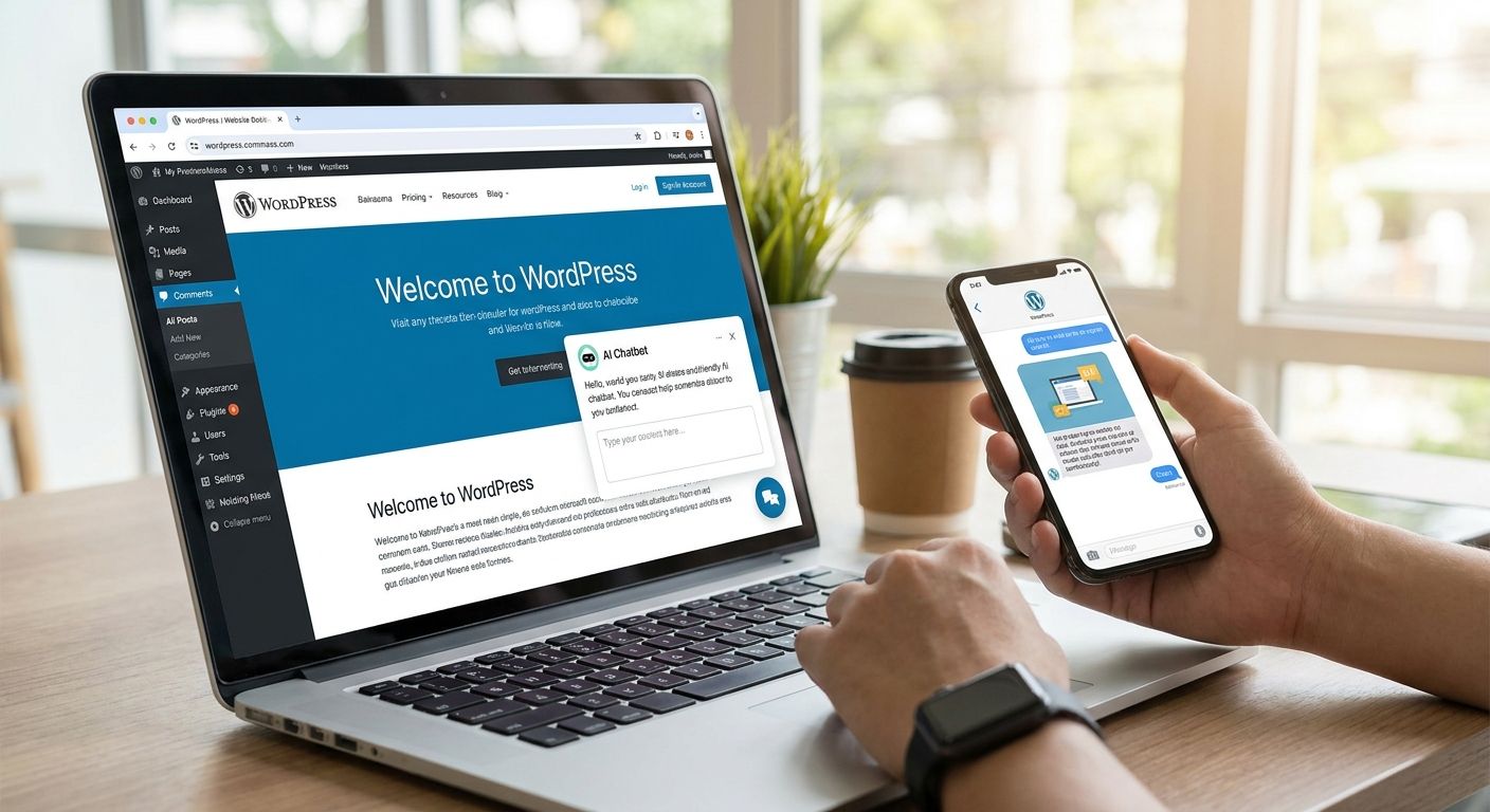 Conversational ads for WordPress AI chatbot plugins