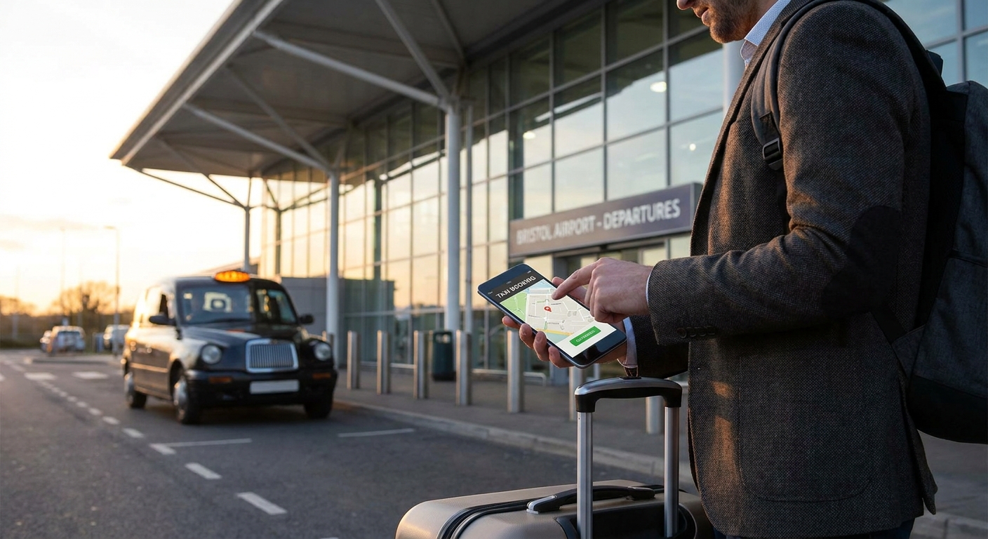 How to book a taxi to Bristol Airport in advance