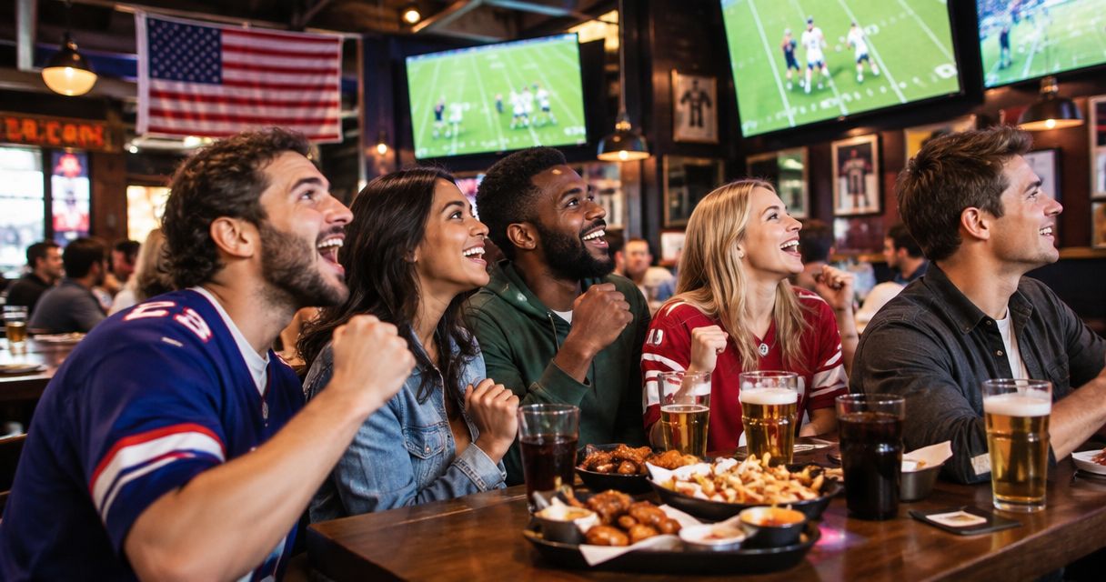 Best American sports bars in the UK for group nights out