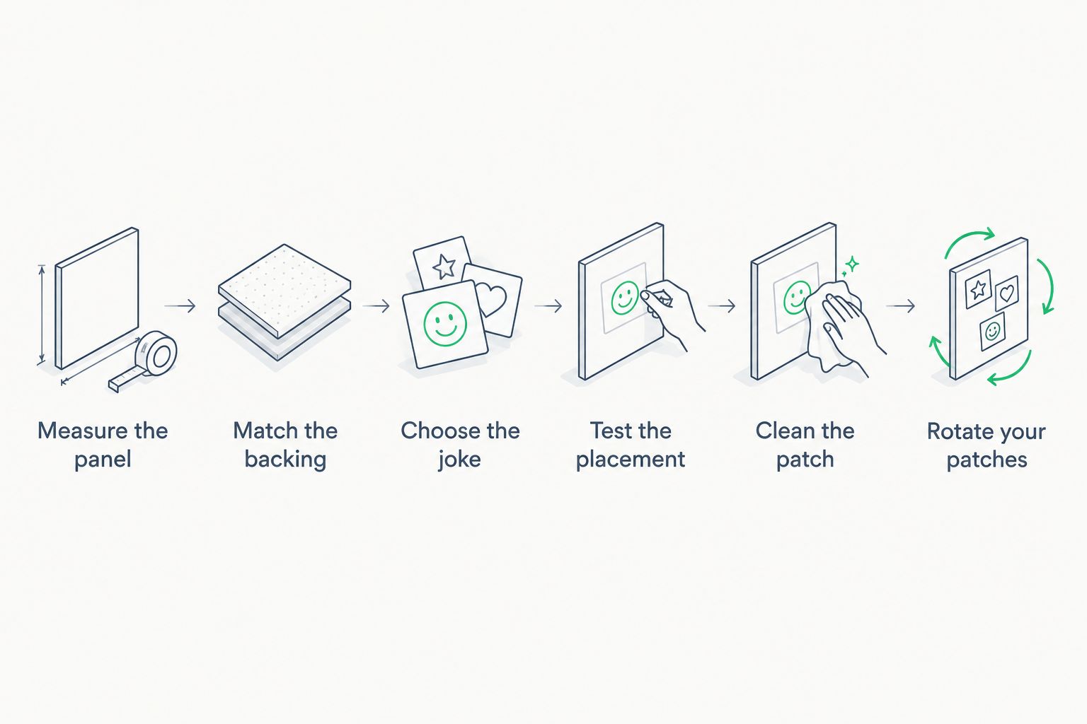 Six steps for choosing, fitting, testing, and maintaining a competition gear patch
