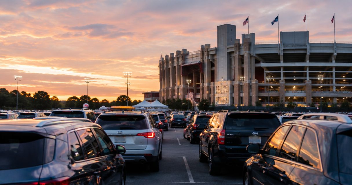 Is it hard to find parking for IU football night games?