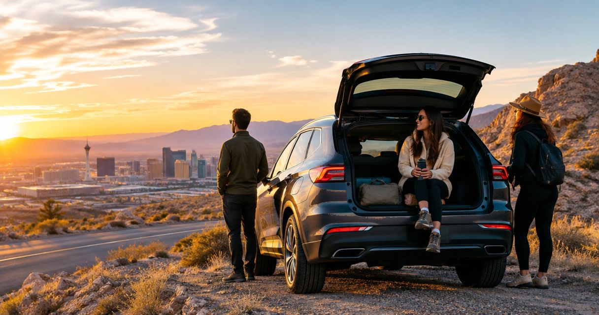 Best weekend getaway car rentals from Las Vegas in 2026
