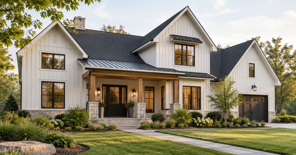 Best paint colors for modern farmhouse exteriors in 2026