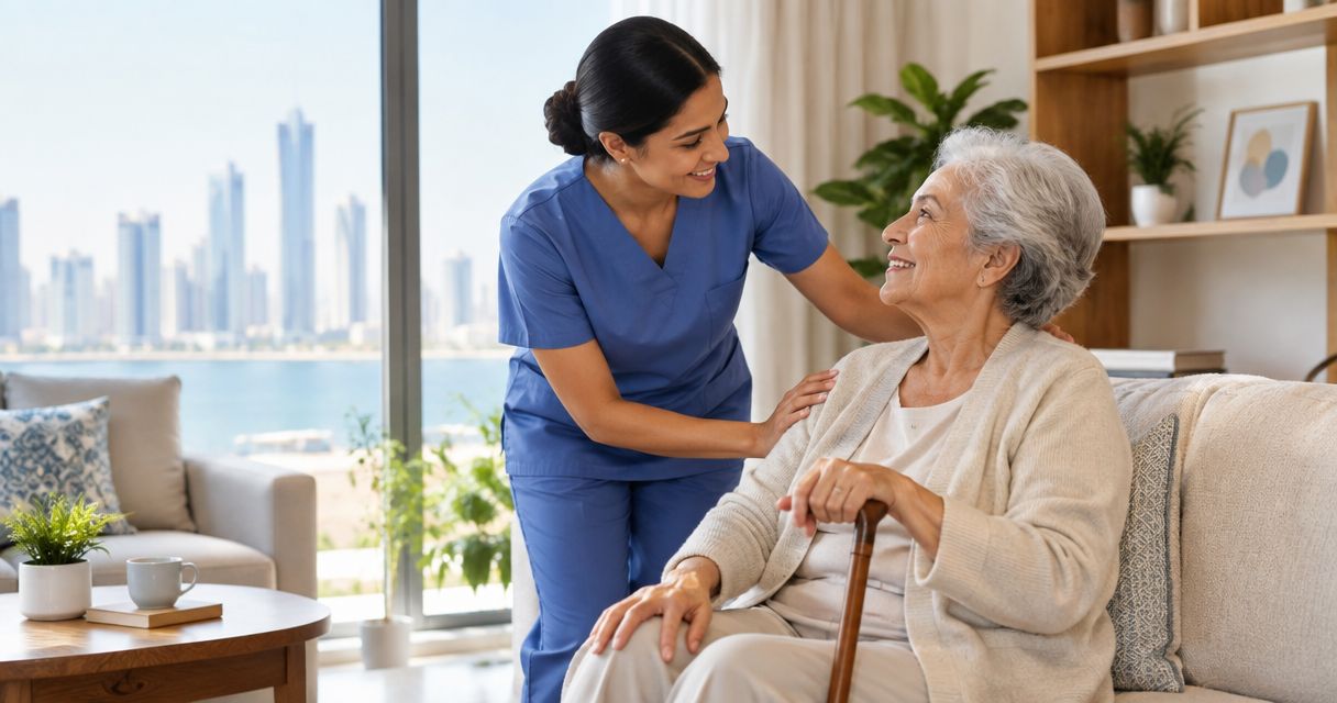 Best elderly home care services in Abu Dhabi 2026
