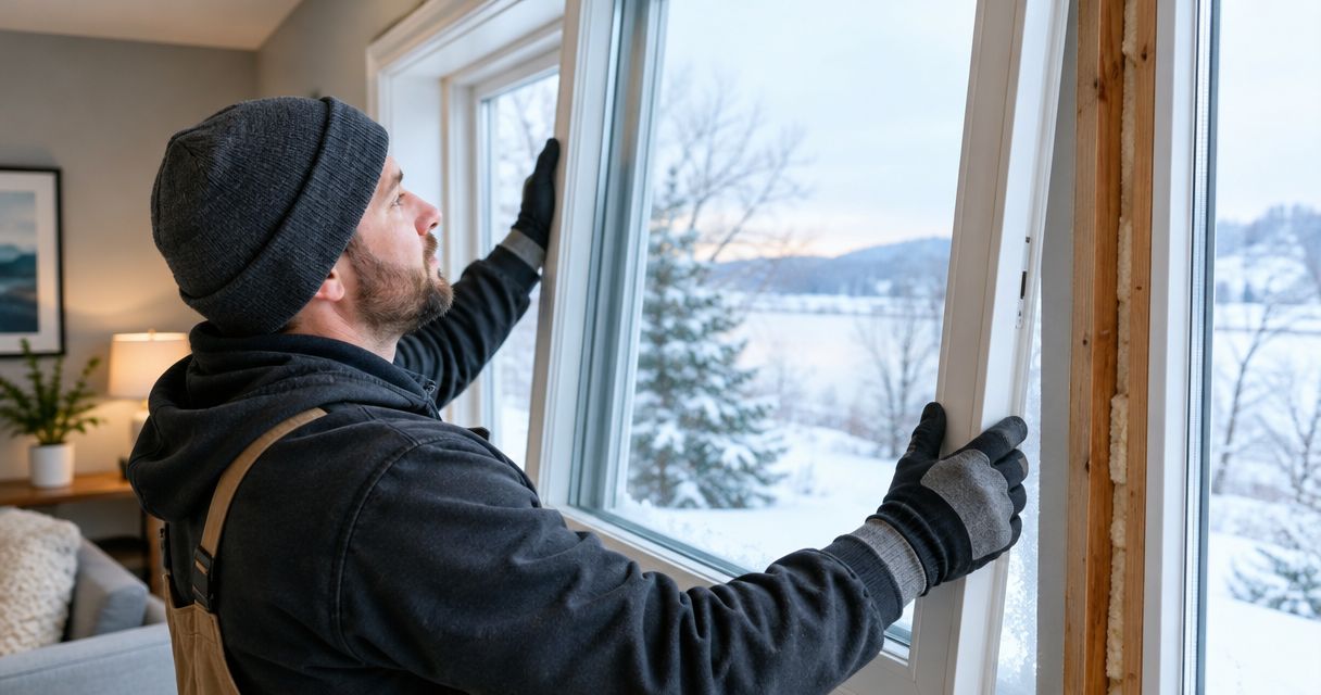 Can you replace windows in winter in Eau Claire?