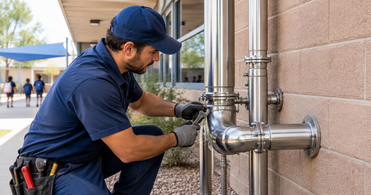 Commercial plumbing for Tucson schools: complete 2026 guide