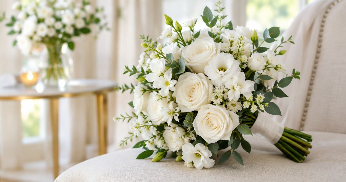 Best white flower bouquets for weddings and gifts in 2026