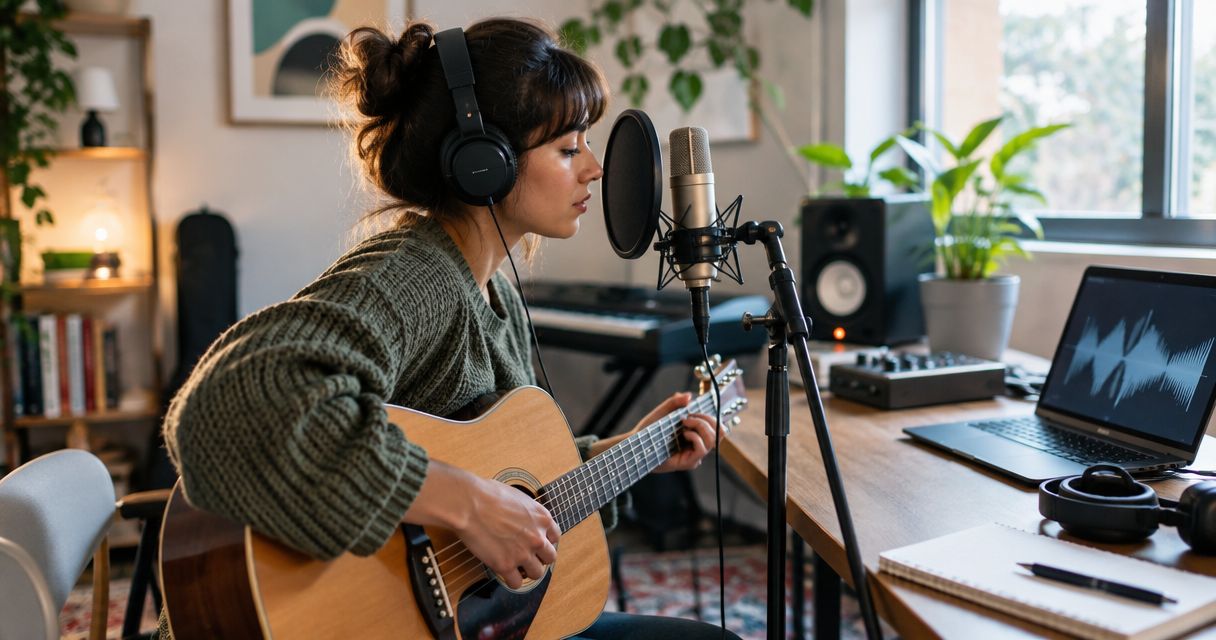 Recording equipment for singer-songwriters: complete 2026 guide
