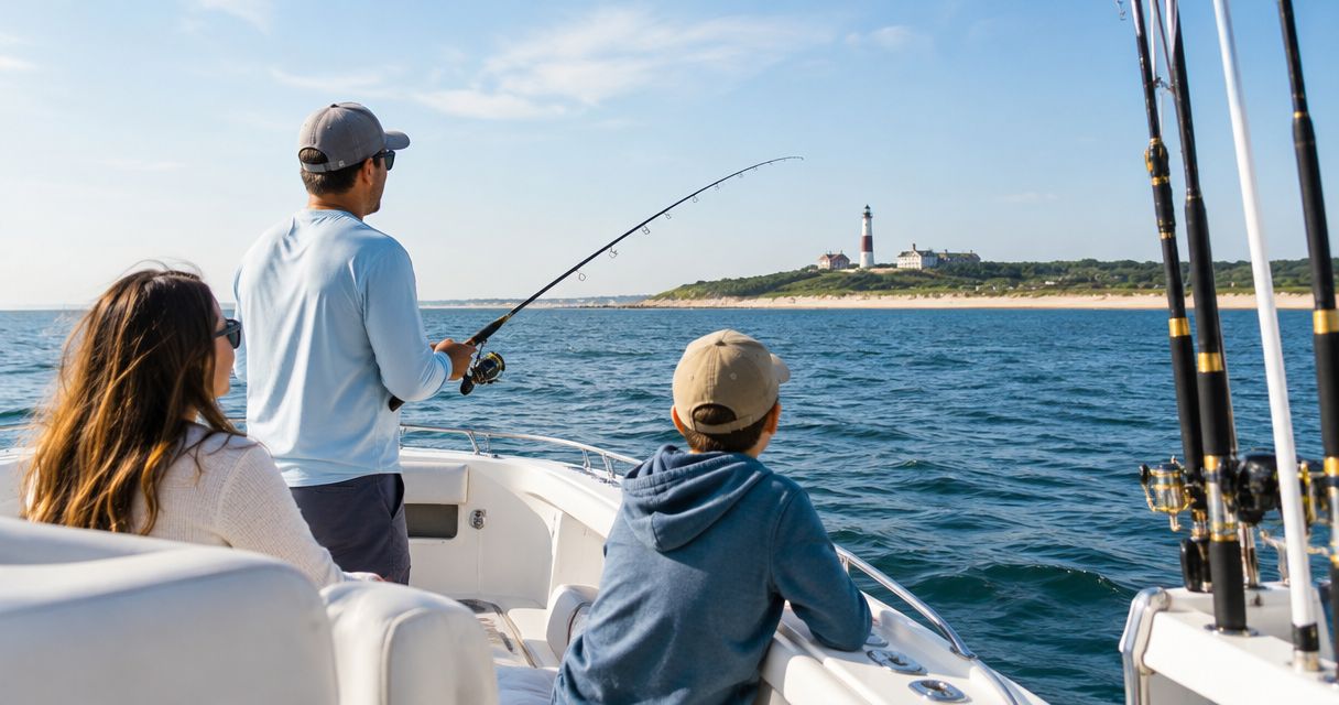 Best boats for a day of fishing and sightseeing in the Hamptons