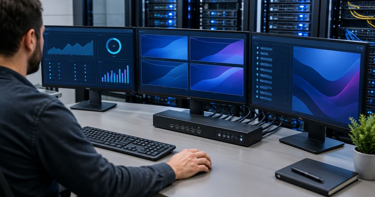 Best KVM switches for managing multiple server consoles 2026