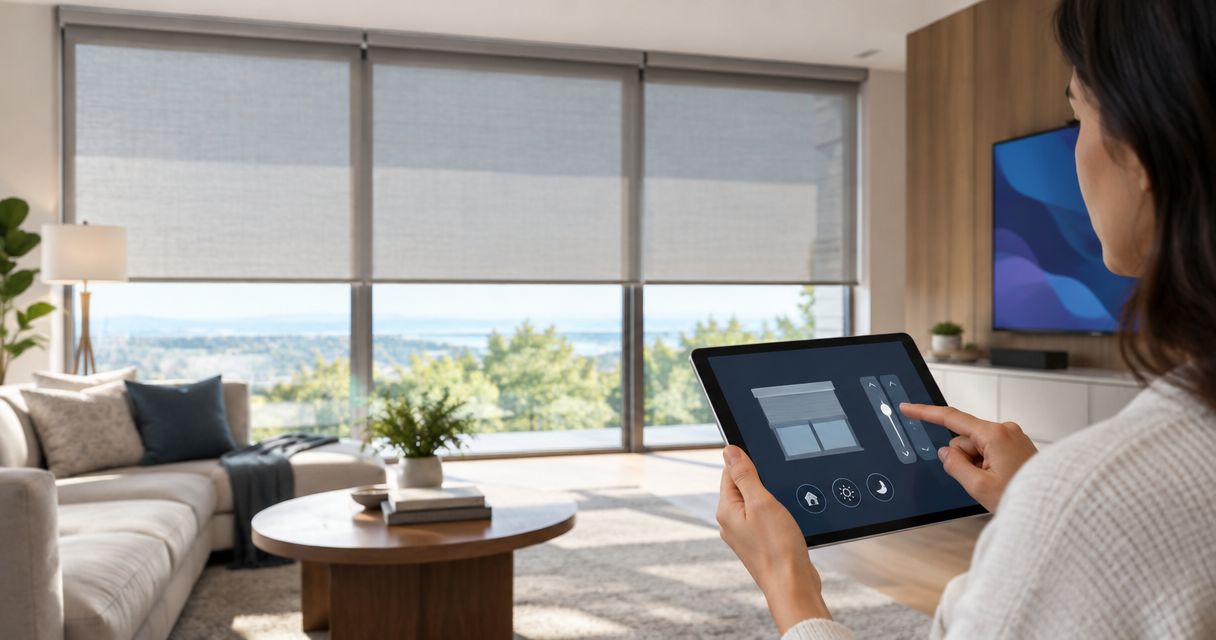 How to connect motorized shades to a Control4 home automation system