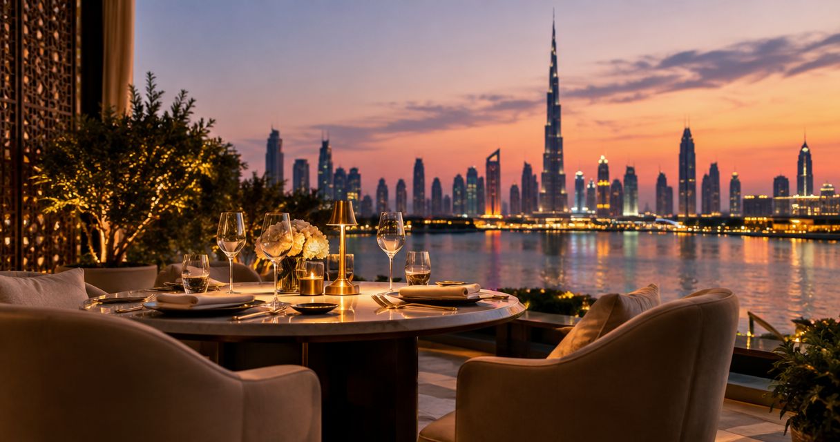 Best luxury private dining experiences in Dubai 2026