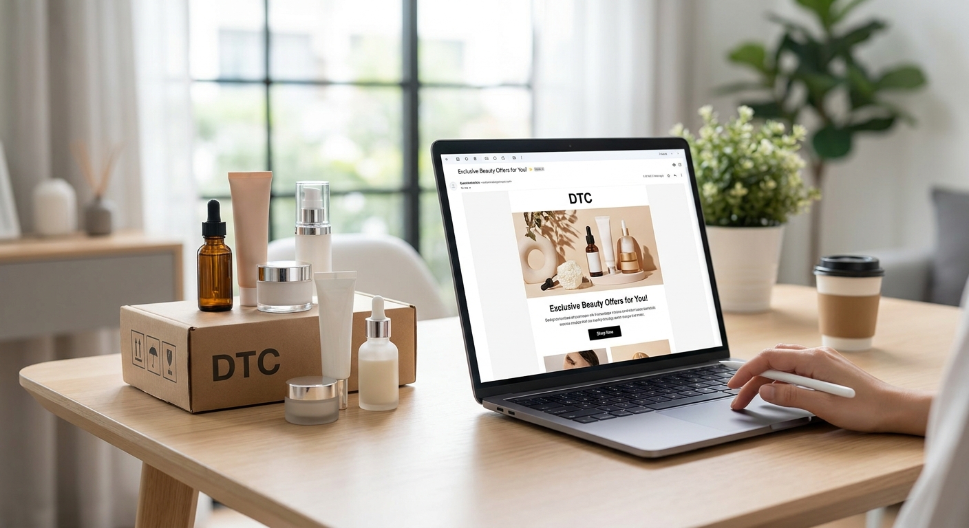 Email marketing for DTC beauty brands