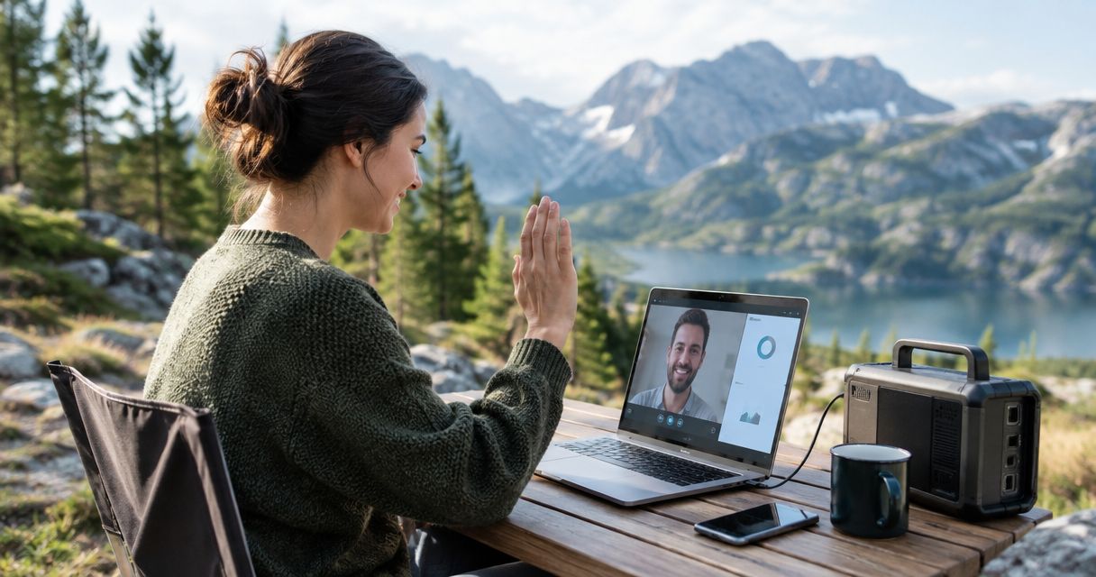Is off-grid internet fast enough for video calls?