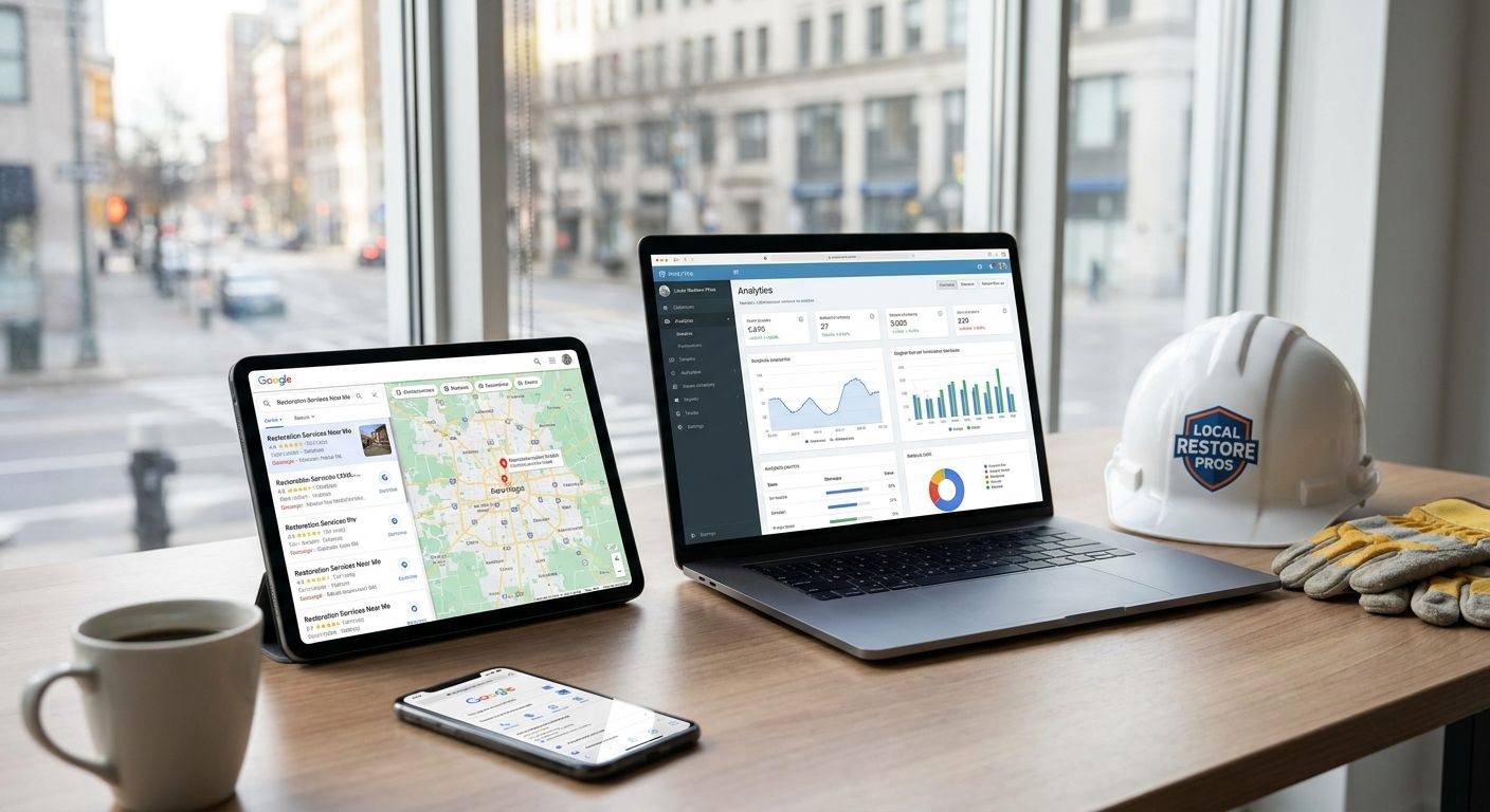 Local SEO for restoration companies