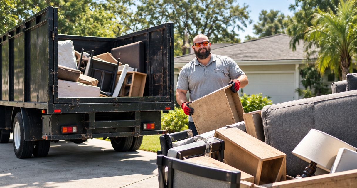 Junk removal in Largo for downsizing homeowners