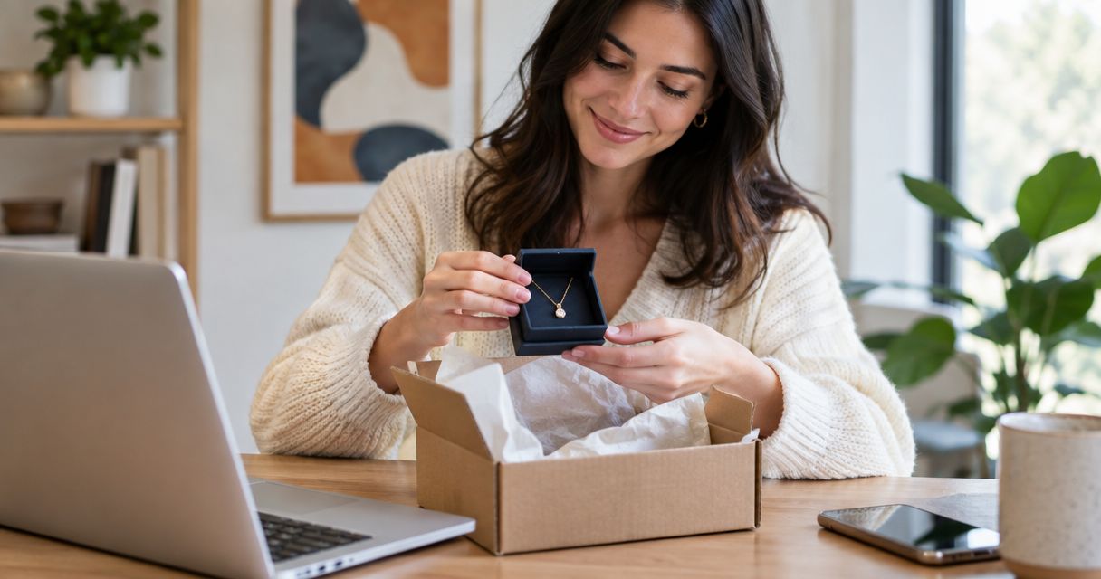 How long does shipping take after winning a jewelry auction?