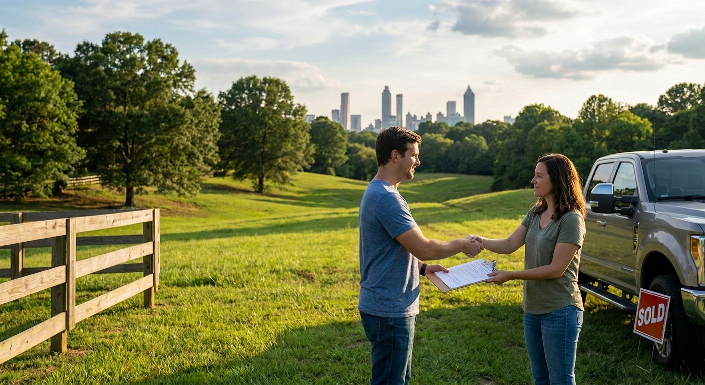 Cash buyers for acreage in Atlanta